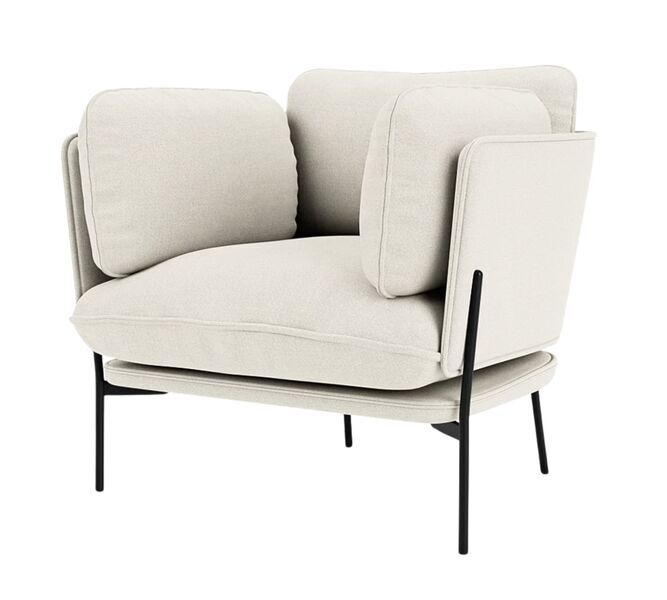 Cloud LN1 armchair beige | brown, image 1 of 5