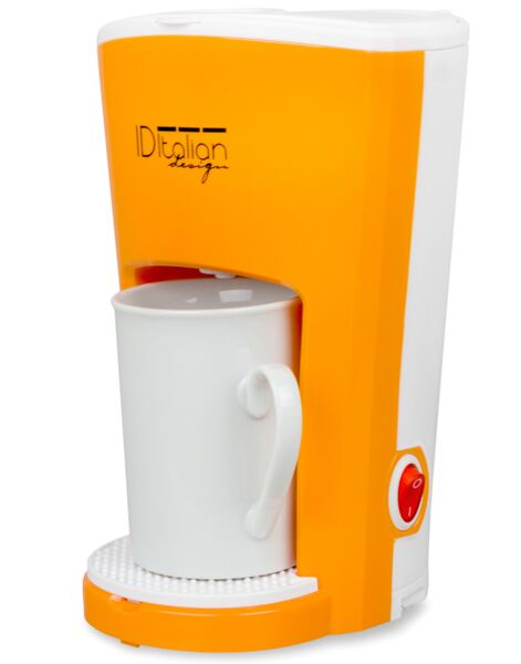 Italian Design Coffee maker 1 service | oranžna, image 1 of 2