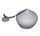 Cohen pendant light matte gray | black, thumbnail 1 of 4