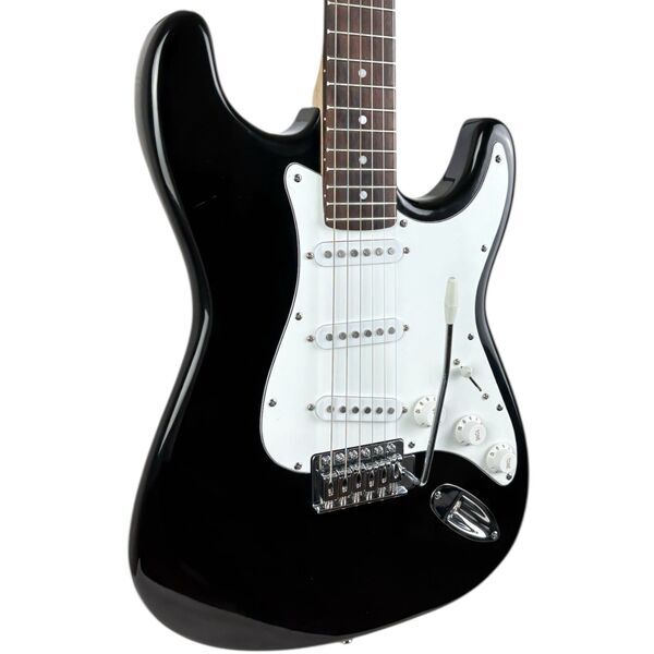 Collins Stratocaster - Black | must, image 1 of 4