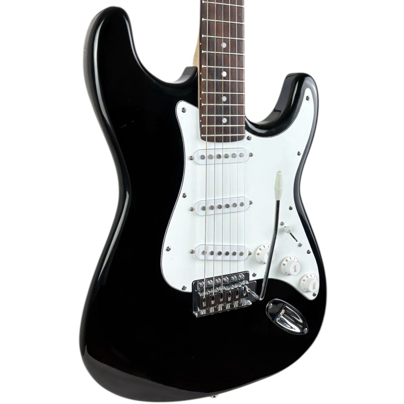 Collins Stratocaster - Zwart | zwart