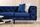 Como Sofa 3-Sitzer Marineblau | blau, thumbnail 2 of 4