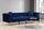 Como sofa 3-seater navy blue | blue, thumbnail 1 of 5