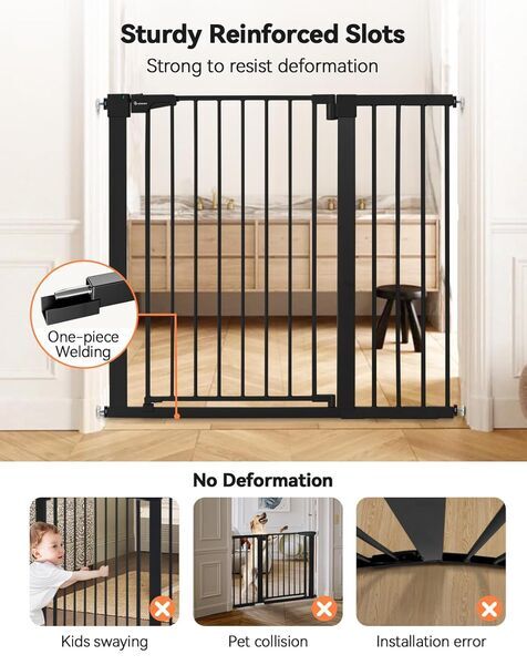 Comomy Türschutzgitter | black 3