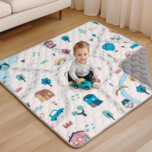 Comomy play mat | multicoloured, image 1 of 3