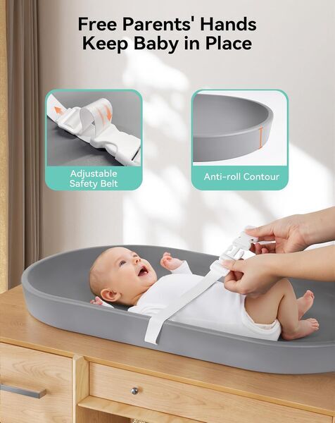 Comomy Wickelauflage | grey 2