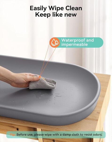 Comomy Wickelauflage | grey 3