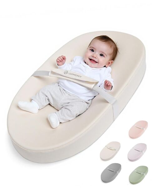 Comomy changing mat Vegan leather | beige, image 1 of 1