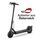 Comscoot Eco E-Scooter | schwarz thumbnail 1/5