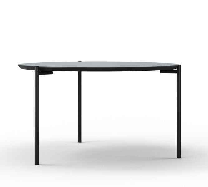 Connor couch and side table Grey Linoleum | black, image 2 of 4