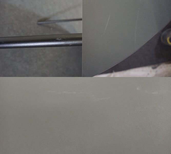 Connor couch and side table Grey Linoleum | black, image 4 of 4