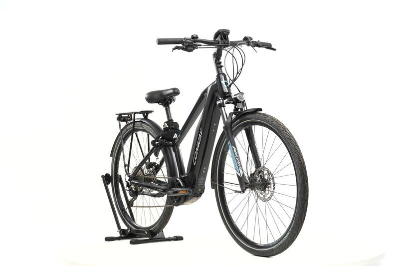 Conway Cairon T 300 (2020) | Diamant | schwarz matt/hellblau | 28" | 43 cm | 100 - 500 km 2