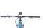 Conway Xyron S 2.9 (2024) | Diamant | blauw | 29" | 49 cm | < 100 km | 625 Wh thumbnail 3/5