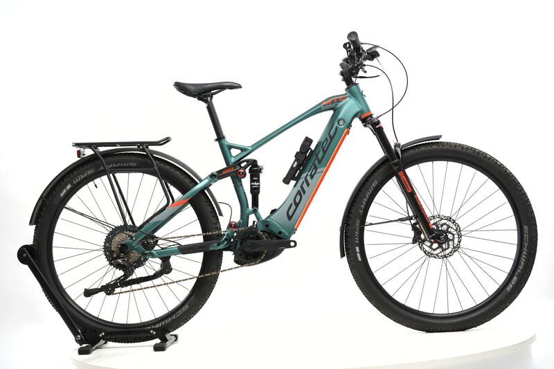 Corratec E-Power MTC 120 Elite (2021) | Diamant | dunkelgrün/orange/schwarz | 29" | 44 cm | 100 - 500 km 1