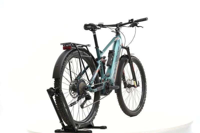 Corratec E-Power MTC 120 Elite (2021) | Diamant | dunkelgrün/orange/schwarz | 29" | 44 cm | 100 - 500 km 3