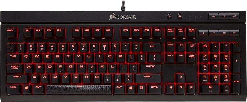 Corsair Gaming K68 | Cherry MX RED | musta | US 2