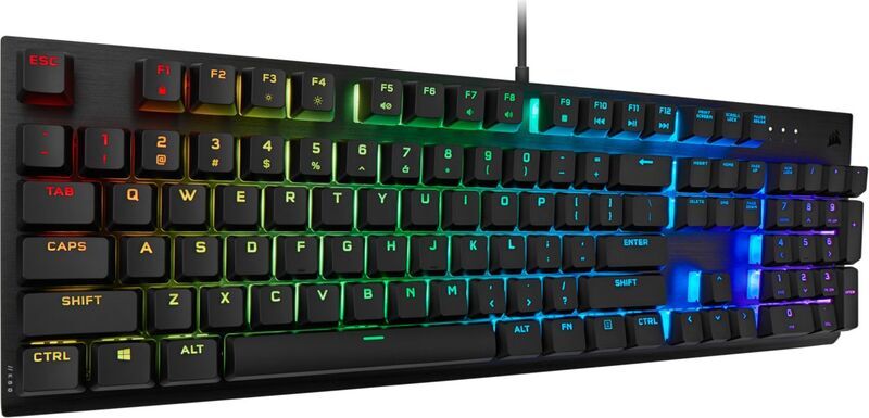 Corsair K60 RGB PRO | Cherry VIOLA | schwarz | US 2