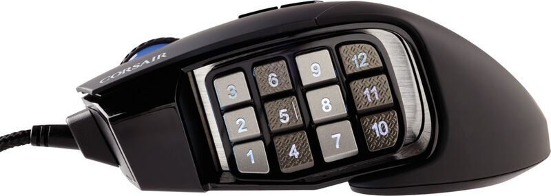 Corsair Scimitar RGB Elite | musta 3