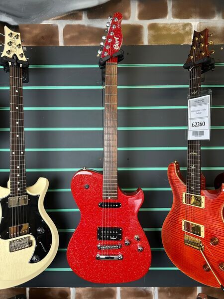 Cort MBC-1 Matt Bellamy Red Sparkle 2016 Electric Guitar | Red Sparkle, image 2 of 5