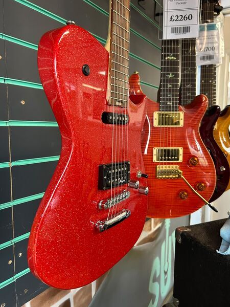Cort MBC-1 Matt Bellamy Red Sparkle 2016 Electric Guitar | Red Sparkle, image 3 of 5