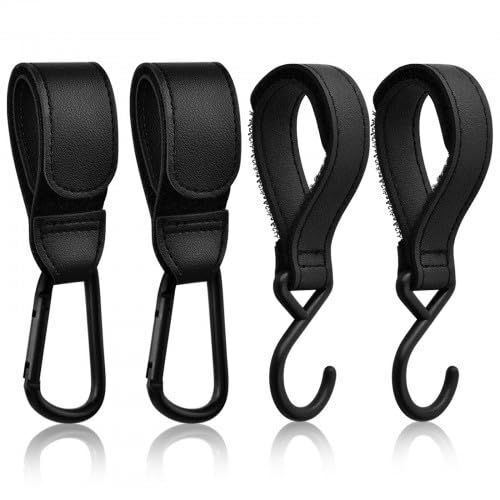 Cozlly Kinderwagenhaken Set | zwart 2