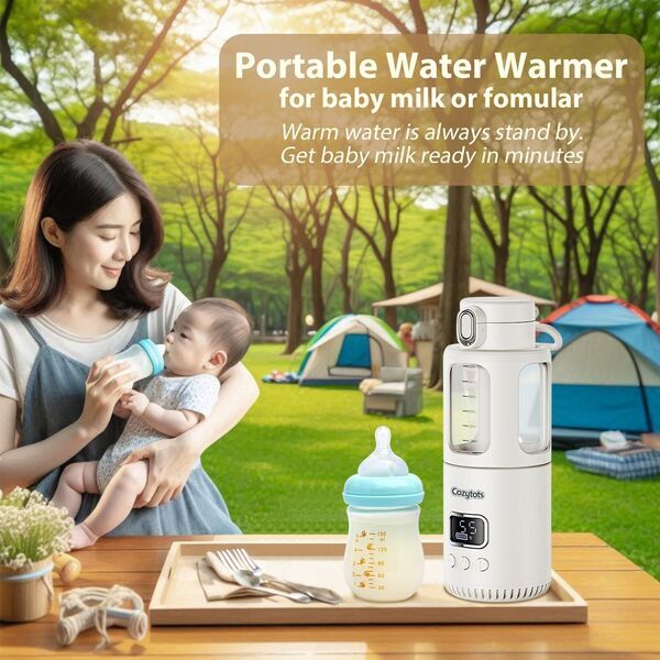 Cozytots Tragbarer Flaschenwärmer | white 2