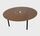 Crawford coffee table walnut Ø 90cm | brown, thumbnail 3 of 4