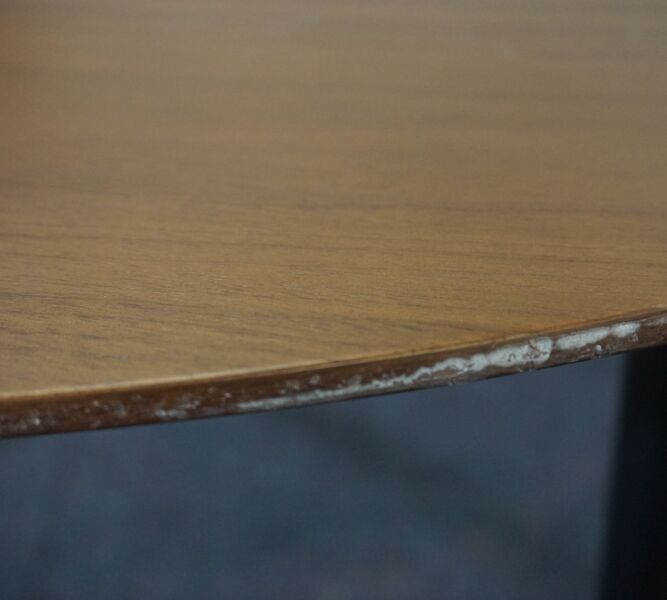 Crawford coffee table walnut Ø 90cm | brown, image 4 of 4