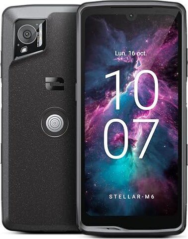 Crosscall Stellar M6 | 6 GB | 128 GB | Dual-SIM | musta 1