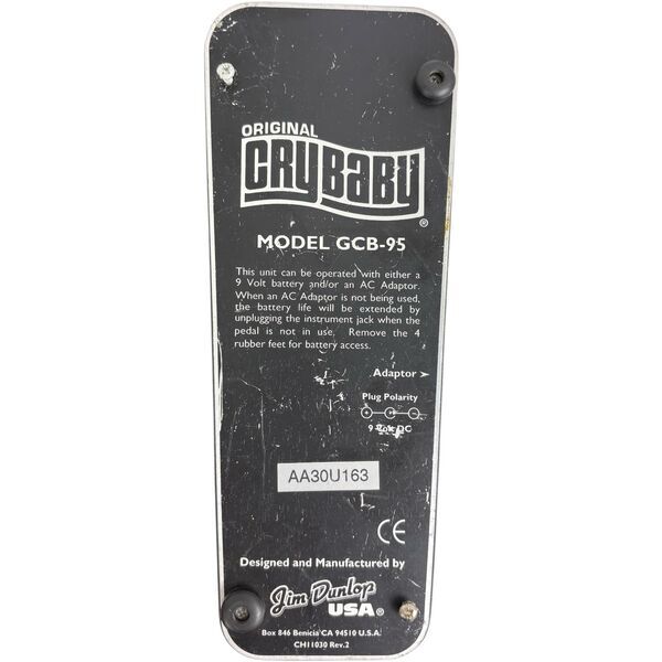 Crybaby GCB-95 Effect Pedal | original, image 2 of 5