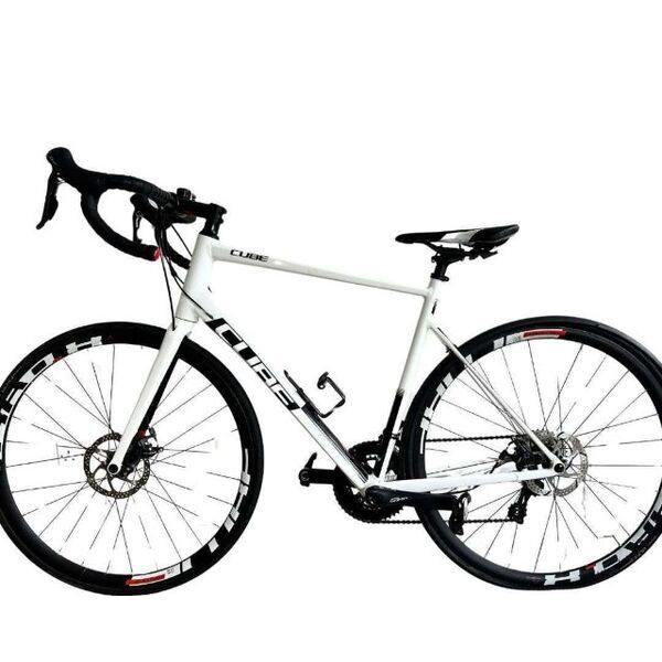 Cube Attain Race Pro (2017) | Diamant | weiß | 58 cm | M | < 100 km 1