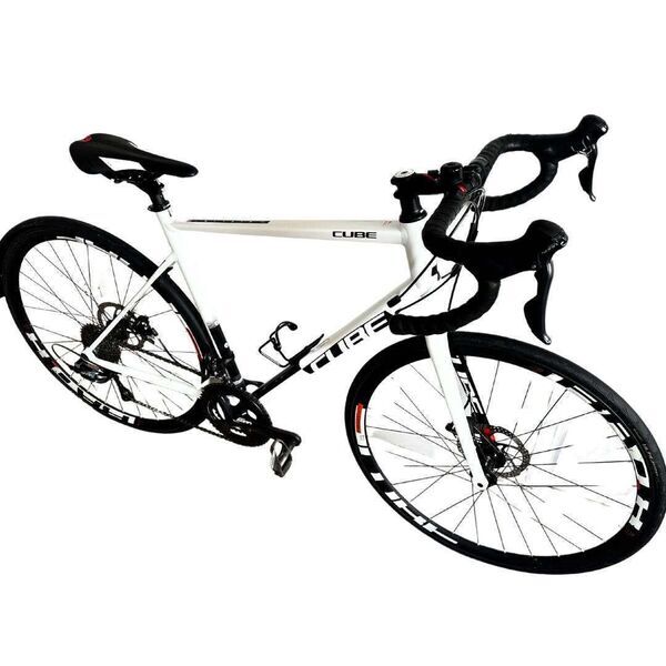 Cube Attain Race Pro (2017) | Diamant | weiß | 58 cm | M | < 100 km 2