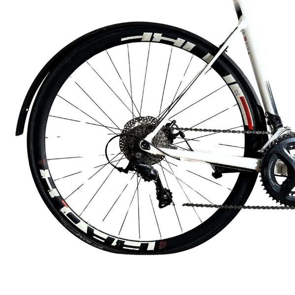 Cube Attain Race Pro (2017) | Diamond | white | 58 cm | M | < 100 km 3