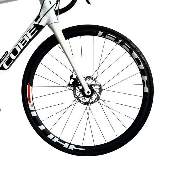 Cube Attain Race Pro (2017) | Diamond | white | 58 cm | M | < 100 km 5