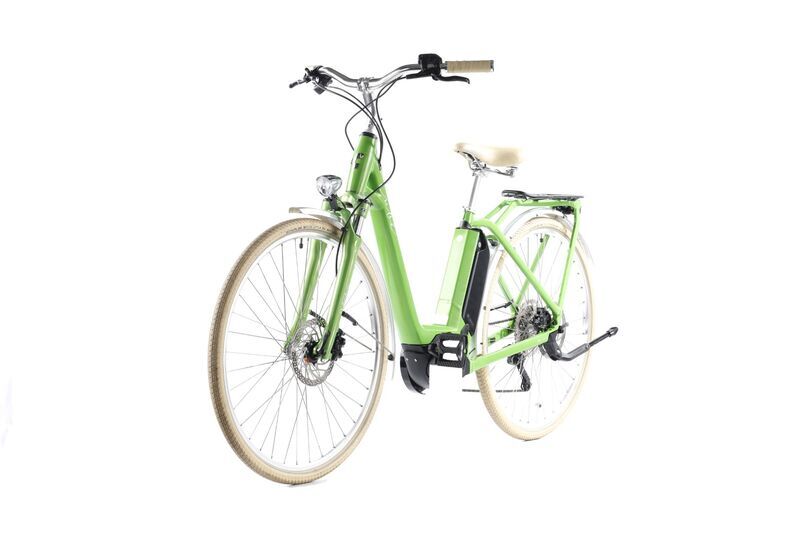 Cube Ella Ride Hybrid (2021) | Tiefeinsteiger | grün | 28" | 46 cm | 1000 - 1500 km | 500 Wh | Schwalbe Little Big Ben 5