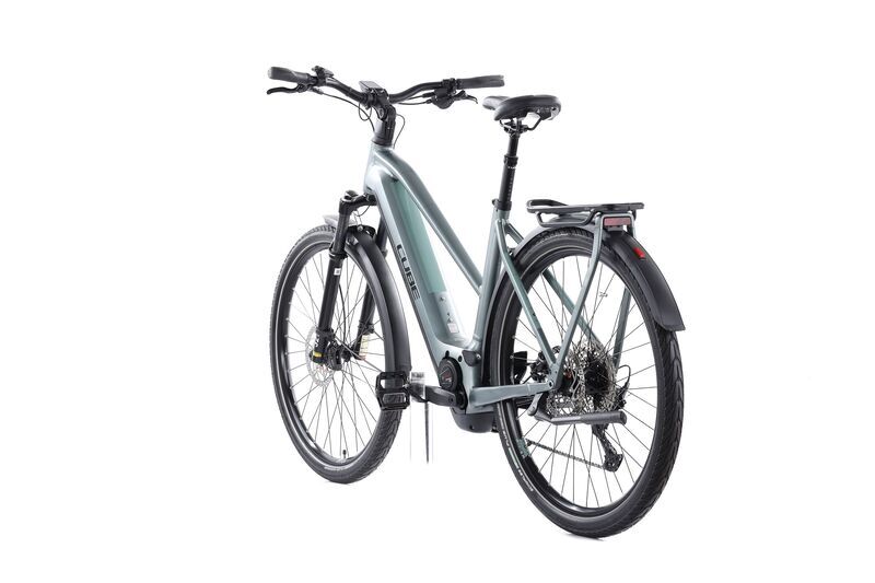 Cube Kathmandu Hybrid EXC (2022) | Trapez | grün | 28" | L | > 3000 km | Schwalbe schwarz 3