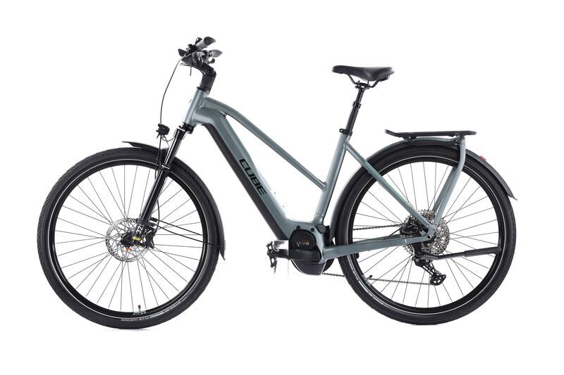 Cube Kathmandu Hybrid EXC (2022) | Trapez | grün | 28" | L | > 3000 km | Schwalbe schwarz 4