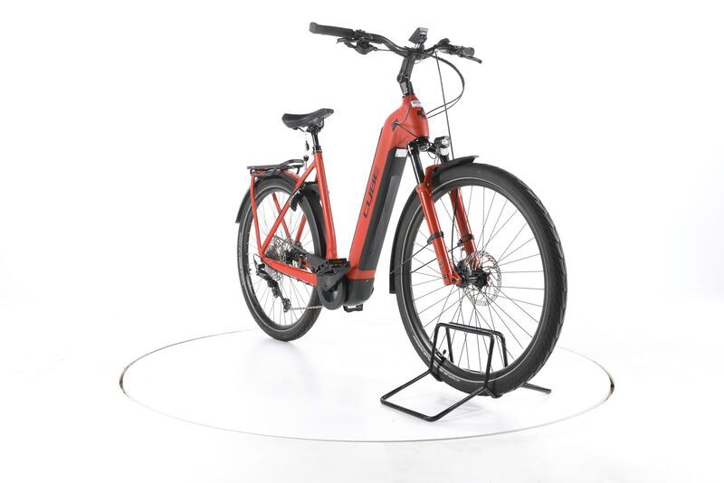 Cube Kathmandu Hybrid EXC 2023 | vermelho | 28" | 58 cm | 500 - 3000 km, image 3 of 5