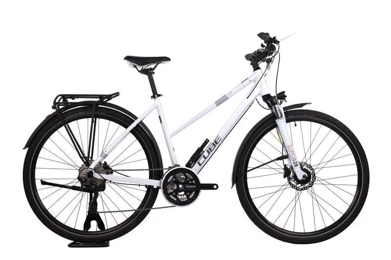 Cube Nature Pro Allroad (2023) | Diamant | wit | 27.5" | S 1