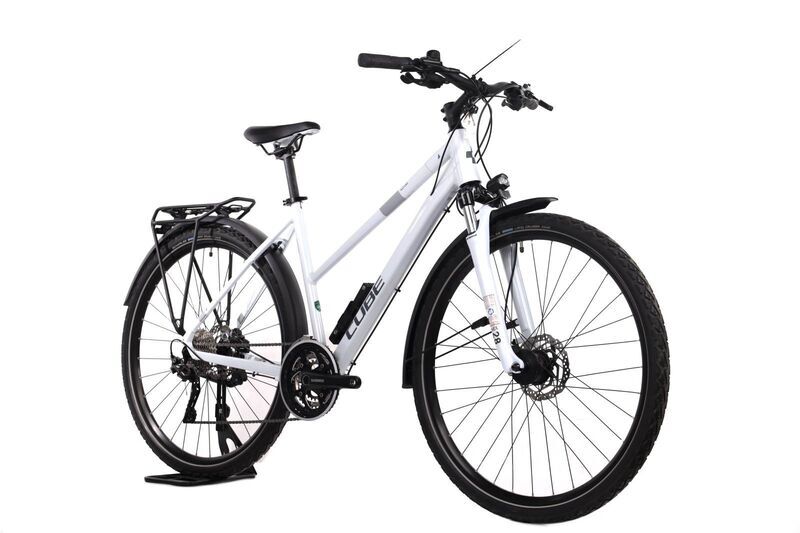 Cube Nature Pro Allroad (2023) | Diamant | wit | 27.5" | S 2