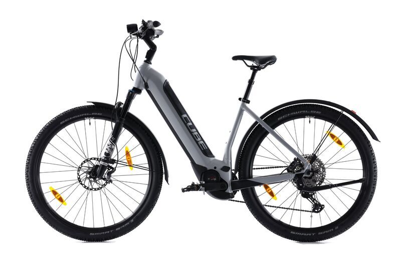 Cube Nuride Hybrid SL Allroad (2021) | Low Entry | silver | 29" | 50 cm | 1000 - 1500 km 4