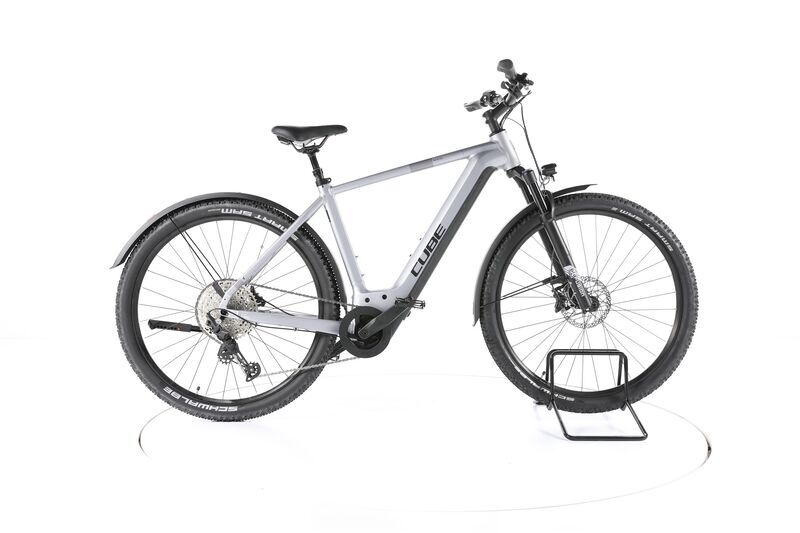 Cube Nuride Hybrid EXC Allroad (2023) | Diamant | grau | 28" | 50 cm | S | 2000 - 3000 km | Shimano BR-MT420/410 | 750 Wh 1
