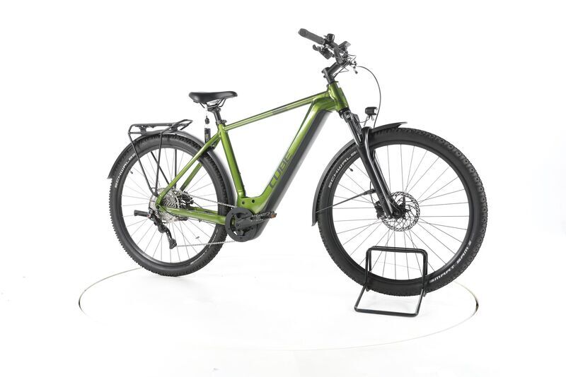 Cube Nuride Hybrid Pro Allroad, shinymoss'n'black, 54 cm 2022 | green | 28" | M | 500 - 3000 km, image 1 of 4