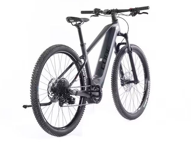 Cube Reaction Hybrid EXC (2022) | Diamant | grå | 29" | L | 100 - 500 km | 750 Wh | Schwalbe Racing Ray sort 1