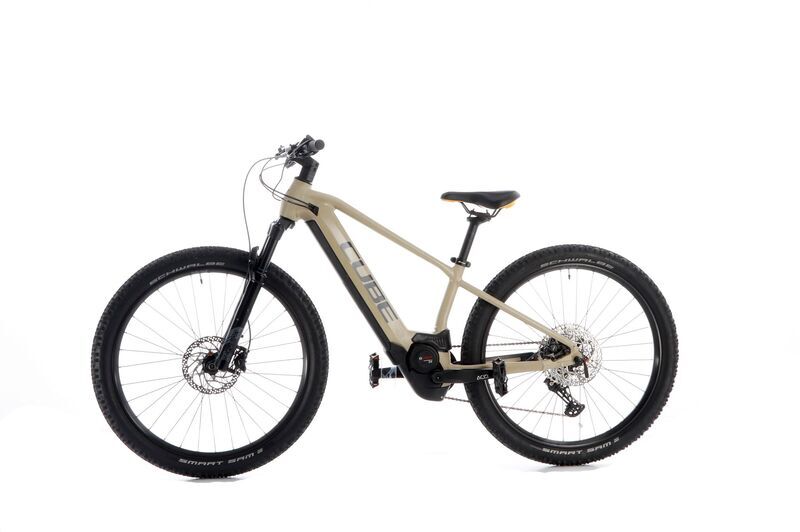 Cube Reaction Hybrid Pro (2022) | Diamant | desert'n'orange | 27.5" | 37 cm | S | 2000 - 3000 km | 625 Wh | Schwalbe Smart Sam schwarz 2