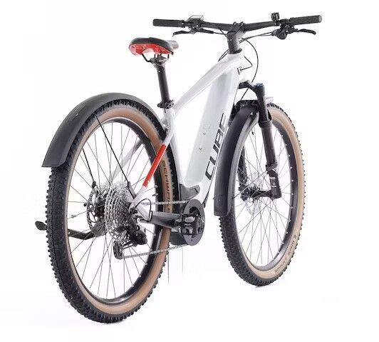 Cube Reaction Hybrid Pro (2022) | Diamant | grey'n'red | 29" | 45 cm | L | > 3000 km | 625 Wh | Schwalbe Smart Sam schwarz/beige 2
