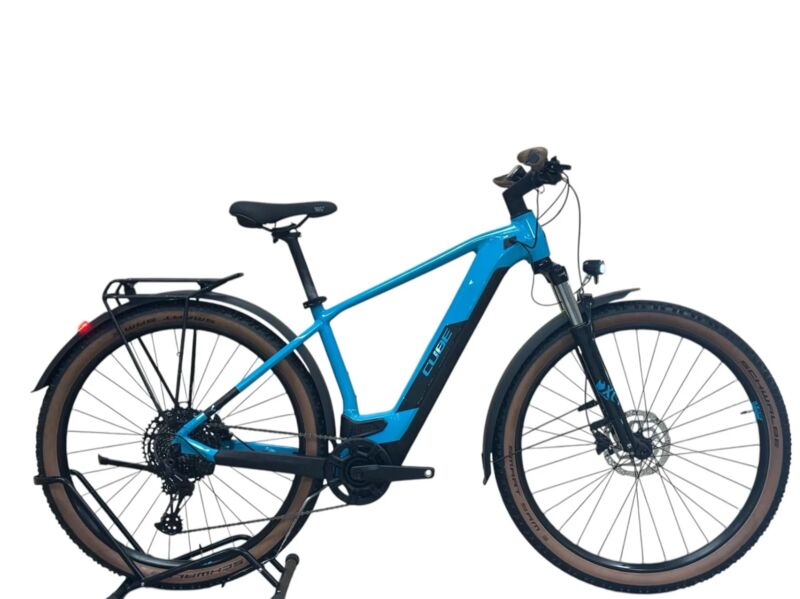 Cube Reaction Hybrid Pro (2022) | Diamant | blau | 29" | L | > 3000 km | 625 Wh | Schwalbe Smart Sam schwarz/beige 1