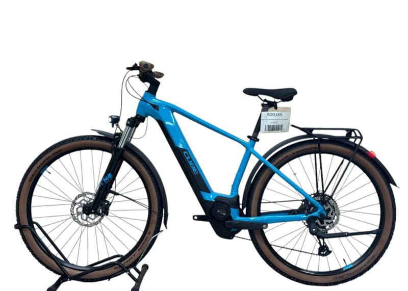 Cube Reaction Hybrid Pro (2022) | Diamant | blau | 29" | L | > 3000 km | 625 Wh | Schwalbe Smart Sam schwarz/beige 2