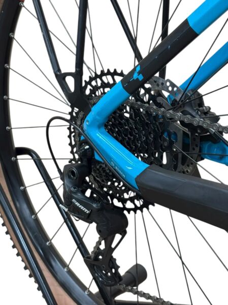 Cube Reaction Hybrid Pro (2022) | Diamant | blau | 29" | L | > 3000 km | 625 Wh | Schwalbe Smart Sam schwarz/beige 4