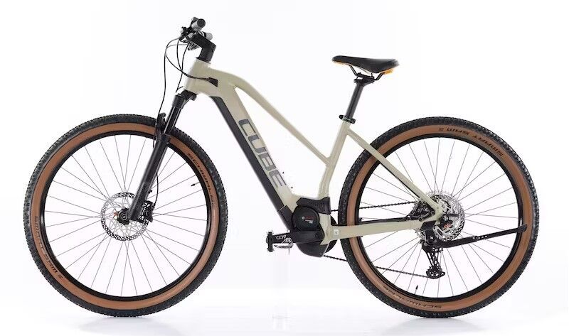 Cube Reaction Hybrid Pro (2022) | Step-Through | beige | 29" | 45 cm | 500 - 1000 km | X-Fusion MIG32 4